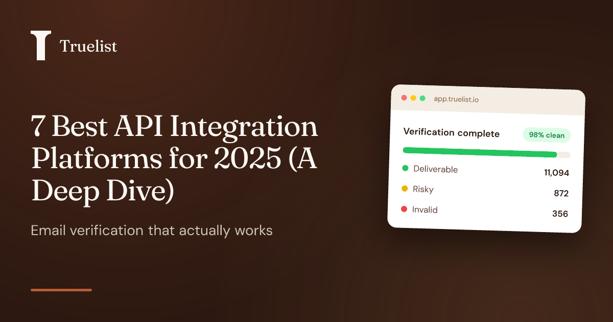 7 Best API Integration Platforms for 2025 (A Deep Dive)
