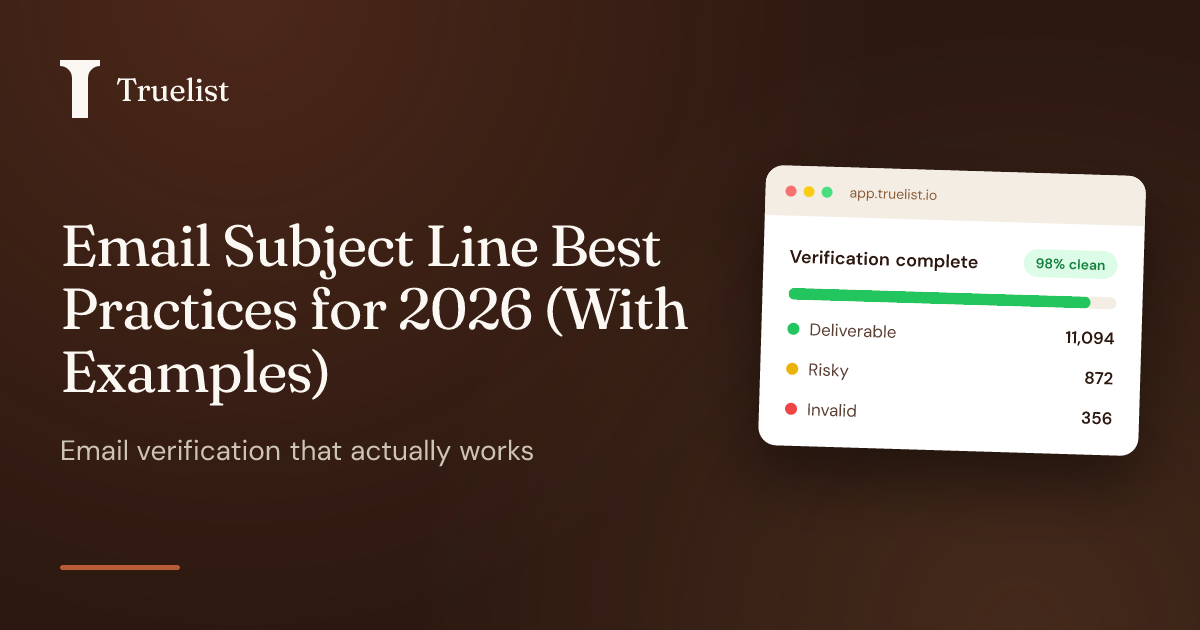 Email Subject Line Best Practices for 2026 (With Examples)