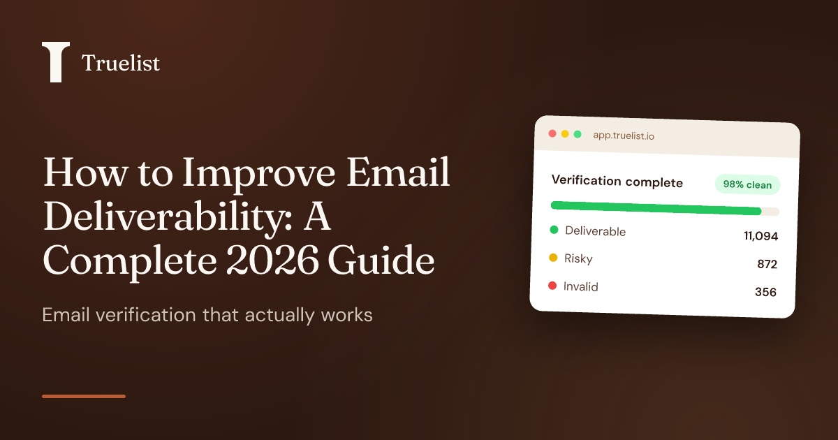 How to Improve Email Deliverability: A Complete 2026 Guide