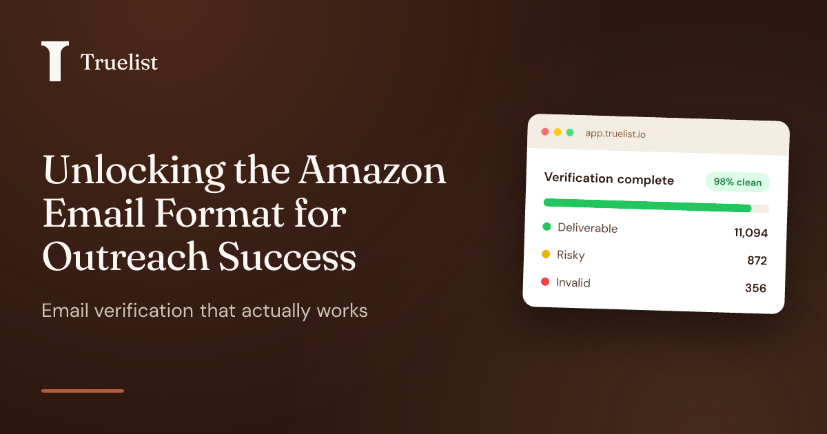 Unlocking the Amazon Email Format for Outreach Success