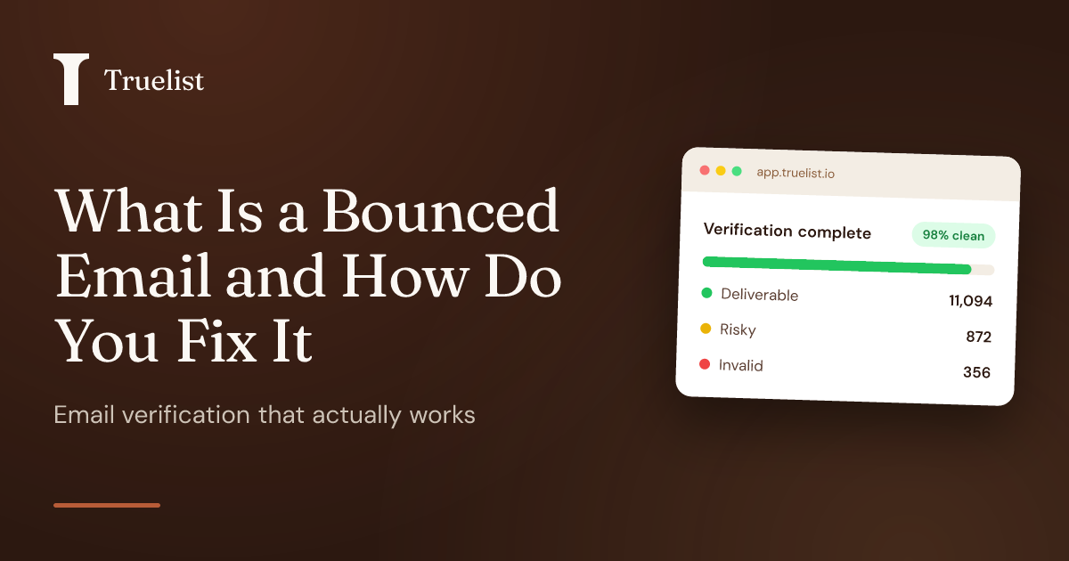 What Is a Bounced Email and How Do You Fix It